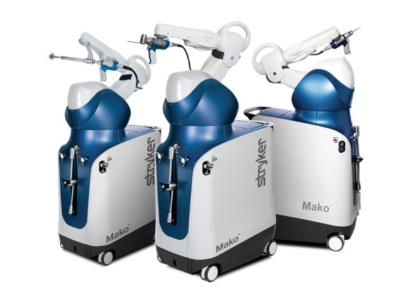MAKO robotic arm systems for knee arthroplasty